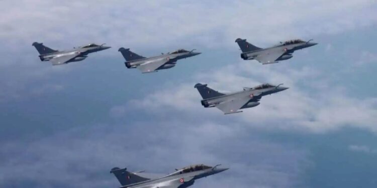 भारत 7-8 मई के लिए राजस्थान में इंडो-पाक सीमा के साथ बड़े पैमाने पर आईएएफ हवाई व्यायाम के लिए नोटाम जारी करता है
