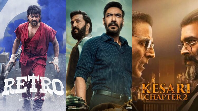 बॉक्स ऑफिस की रिपोर्ट: RAID 2, रेट्रो, हिट 3, केसरी 2 और भूतनी के मंगलवार संग्रह