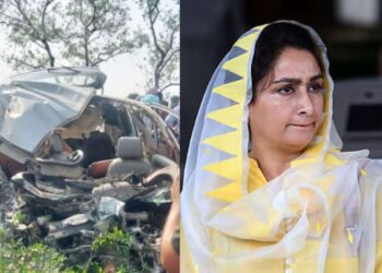 वाहन के रूप में मृत सात छात्र पटियाला में ट्रक से टकराते हैं, हरीमराट बादल ने संवेदना व्यक्त की है