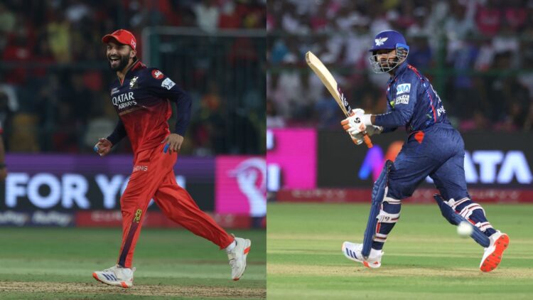 LSG बनाम RCB हेड टू हेड रिकॉर्ड IPL 2025 मैच 59 से आगे