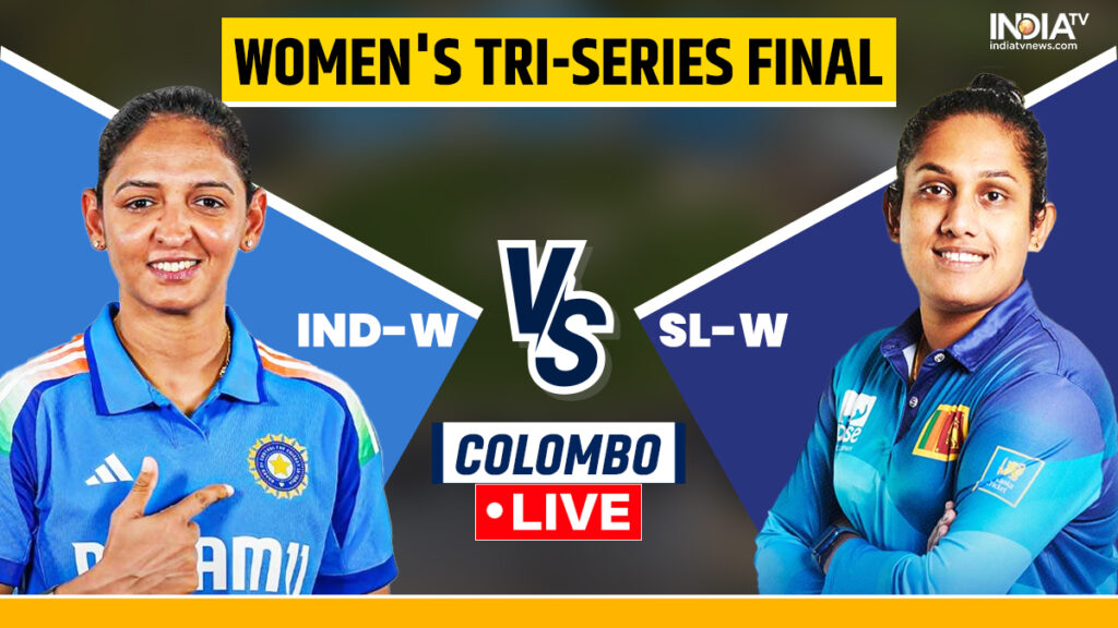 Ind-W बनाम SL-W TRI-SERIES फाइनल लाइव स्कोर: Pratika Rawal 70 रन के बाद मांथना के साथ रवाना हो जाता है