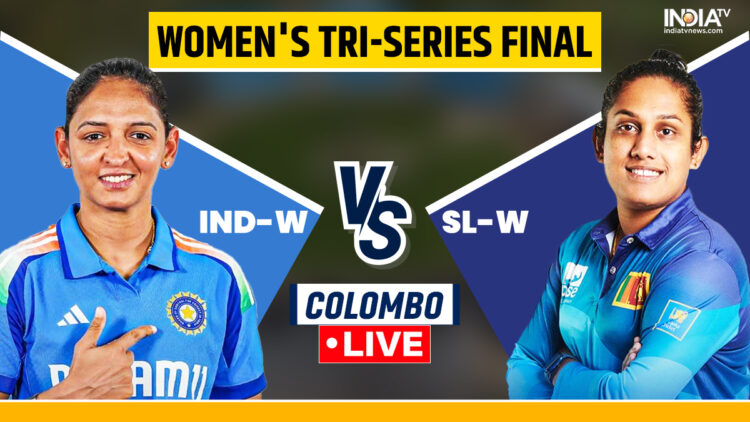 Ind-W बनाम SL-W TRI-SERIES फाइनल लाइव स्कोर: Pratika Rawal 70 रन के बाद मांथना के साथ रवाना हो जाता है