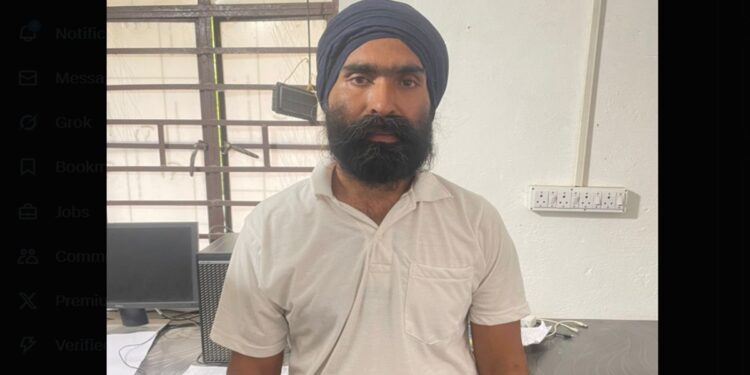 निया ने कश्मीर सिंह गाल्वादी, की खालिस्तानी ऑपरेटिव को गिरफ्तार किया, जो 2016 में नभा जेल के ब्रेक के दौरान बच गए थे