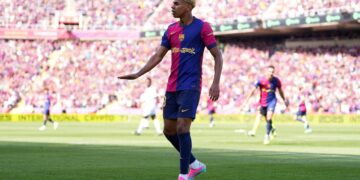Kylian Mbappe की हैट्रिक इन वेन, बार्सिलोना थ्रॉटल रियल मैड्रिड को ला लीगा शीर्षक के करीब ले जाने के लिए