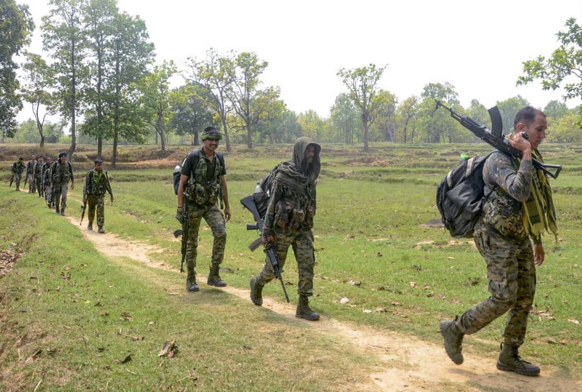 नक्सल फ्री भरत: छत्तीसगढ़-तेलांगना सीमा पर कर्रगुट्टा हिल्स में मारे गए 31 नक्सल, पीएम मोदी हेल्स फोर्सेस