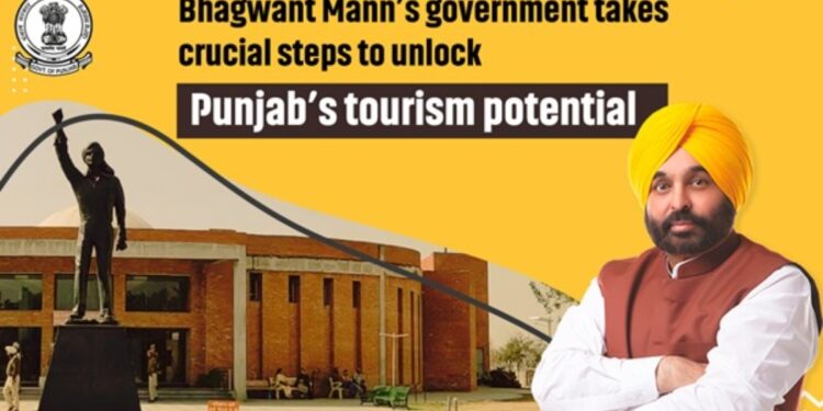 भागवंत मान की सरकार ने पंजाब की पर्यटन क्षमता को अनलॉक करने के लिए महत्वपूर्ण कदम उठाए