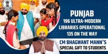 पंजाब: 196 अल्ट्रा-मॉडर्न लाइब्रेरीज़ ऑपरेशनल, 135 ऑन द वे, सीएम भगवंत मान छात्रों को विशेष उपहार