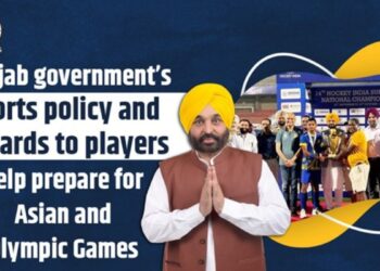 पंजाब सरकार की खेल नीति और खिलाड़ियों को पुरस्कार एशियाई और ओलंपिक खेलों के लिए तैयार करने में मदद करता है
