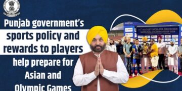 पंजाब सरकार की खेल नीति और खिलाड़ियों को पुरस्कार एशियाई और ओलंपिक खेलों के लिए तैयार करने में मदद करता है