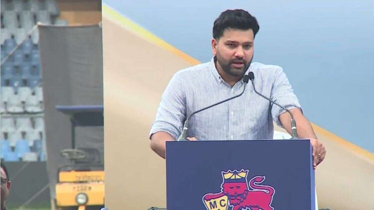 MCA ने रोहित शर्मा स्टैंड को वांखेदी स्टेडियम में उद्घाटन किया, क्रिकेटर कहते हैं कि 'इसका कभी सपना नहीं देखा'