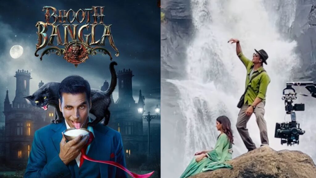अक्षय कुमार ने आगामी हॉरर कॉमेडी 'भूत बंगला' के लिए शूटिंग की, शेयर वीडियो | घड़ी