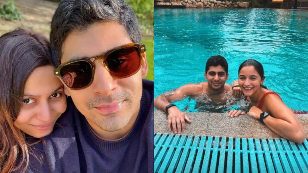 आलिया भट्ट ने शाहीन भट्ट के प्रेमी ईशान मेहरा के साथ पूल बूट कैंप फोटो साझा किया