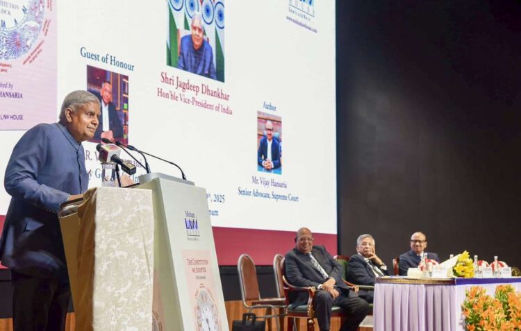 उपराष्ट्रपति धंखर ने प्रोटोकॉल पर CJI BR Gavai का समर्थन किया, 'मैं भी एक पीड़ित हूं'