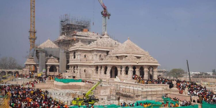 राम मंदिर कंस्ट्रक्शन जून में पूरा होने के लिए, 5 जून को 'राम दरबार' के प्रान प्रतिषा