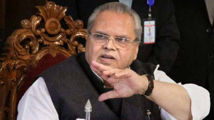 सीबीआई फाइलें पूर्व जेके गवर्नर सत्यपाल मलिक के खिलाफ चार्जशीट, 5 अन्य किरू हाइड्रोपावर भ्रष्टाचार के मामले में