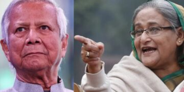 शेख हसीना ने मुहम्मद यूनुस पर आतंकवादी समर्थन के साथ सत्ता जब्त करने और बांग्लादेश को बेचने का आरोप लगाया