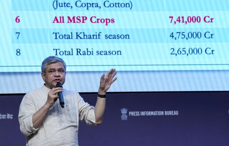 कैबिनेट ने खरीफ फसलों, फार्म क्रेडिट रिलीफ, और रेलवे इन्फ्रा विस्तार के लिए एमएसपी हाइक क्लियर | मुख्य विवरण