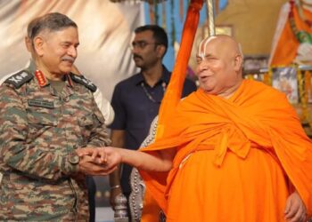 'मुजे पोक चाहेय दक्षिना मी ...': जगदगुरु राम्बाद्रचार्य को भारतीय सेना के प्रमुख जनरल उपेंद्र द्विवेदी से