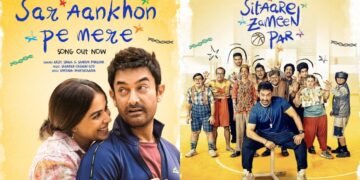 आमिर खान के सीतारे ज़मीन पार रिलीज़ होने वाले 'सर अखोन पे मेरे' गीत का गीत | घड़ी