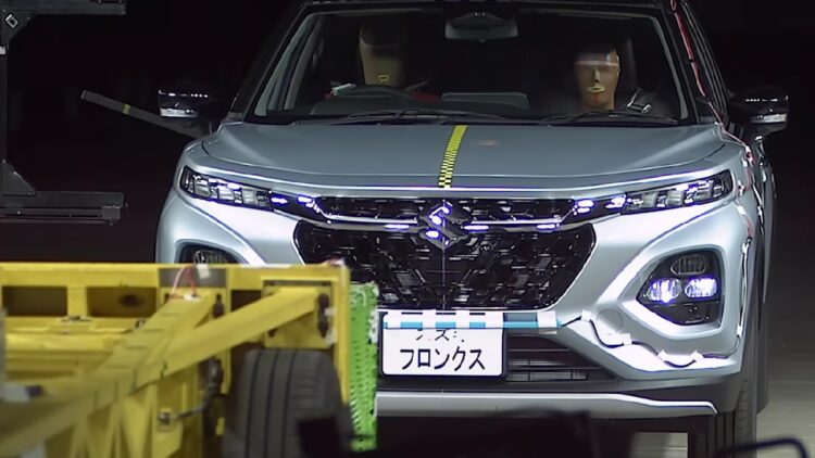 J-NCAP में मेड-इन-इंडिया मारुति फ्रोंक्स बैग 4 सितारे