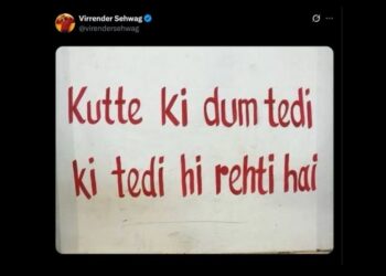 “Kutte ki dum tedhi ki tedhi hi rehti hai”: Virender Sehwag lashes out at Pakistan over ceasefire violation