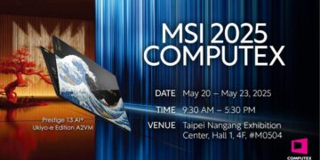 MSI मर्सिडीज-एएमजी लैपटॉप्स और आरटीएक्स 50-संचालित मशीनों के साथ Computex 2025 में स्टन