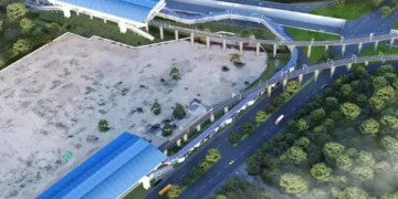 NOIDA NEWS: NOIDA दिल्ली-मेरुत एक्सप्रेसवे के पास सेक्टर -62/63 जंक्शन पर आधुनिक गोलाकार स्काईवॉक प्राप्त करने के लिए