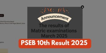 PSEB 10 वीं परिणाम 2025 पर PSEB.AC.in: 95.61% छात्र पास - चेक विवरण और प्रत्यक्ष लिंक यहां