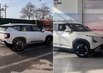 Parported Kia Clavis लीक वास्तव में विदेश से EV5 फुटेज हैं