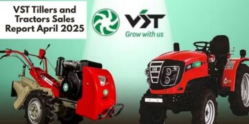 VST टिलर्स और ट्रैक्टर्स की बिक्री अप्रैल 2025 में लगभग दोगुनी है, टिलर डिमांड में सर्ज द्वारा संचालित