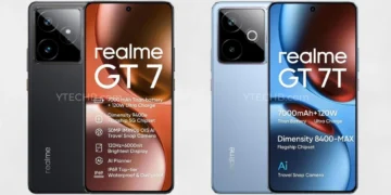 अनन्य - Realme GT 7 और GT 7T स्पेक्स और प्राइस लीक!