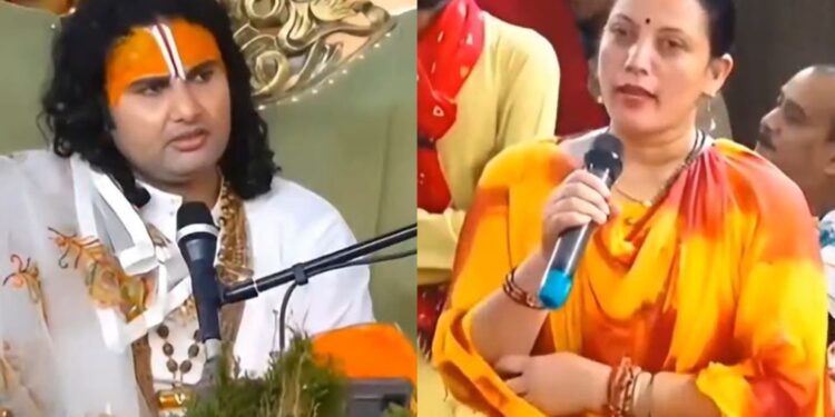 अनिरुधाचार्य वायरल वीडियो: 'Bachche Ko पाकिस्तान भेज डू, सरे मार जयेंज ...' गुरुजी का अनूठा सुझाव लेडी के लिए excites netizens