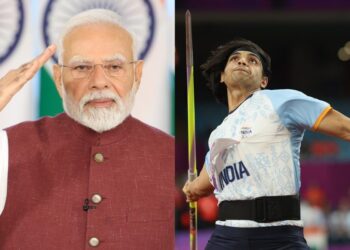 'एलीटेड एंड प्राउड' पीएम मोदी लाउड्स नीरज चोपड़ा ने अपने करियर के सर्वश्रेष्ठ 90.23 मीटर भाला फेंक के लिए दोहा डायमंड लीग 2025 में फेंक दिया