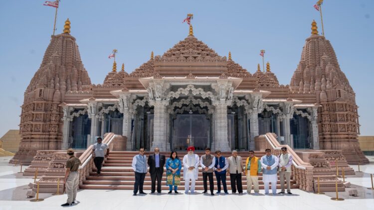 ऑपरेशन सिंदूर ग्लोबल आउटरीच: ऑल-पार्टी प्रतिनिधिमंडल का दौरा अबू धाबी में हिंदू मंदिर के लिए बैप्स