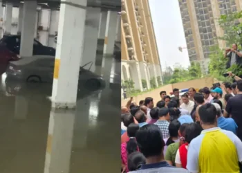 जीवन के लिए खतरा, गाजियाबाद में प्रेटेक ग्रैंड सोसाइटी में संपत्ति की हानि के रूप में सीवेज वाटर में प्रवेश करता है, बिल्डर बुक किया गया