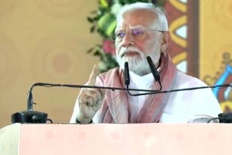 'जो एपने हैथियारोन पे गमंद कार्त ...' पीएम मोदी ने पड़ोसियों की तकनीकी क्षमताओं में पॉटशॉट लिया