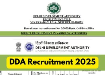 डीडीए भर्ती 2025: 1,383 रिक्तियों ने ग्रुप ए, बी, और सी पोस्ट के लिए घोषणा की - पात्रता, रिक्तियों, प्रत्यक्ष लिंक की जाँच करें और यहां आवेदन कैसे करें