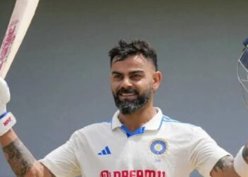 पूर्व भारत के कप्तान विराट कोहली ने क्रिकेट का परीक्षण करने के लिए विदाई दी