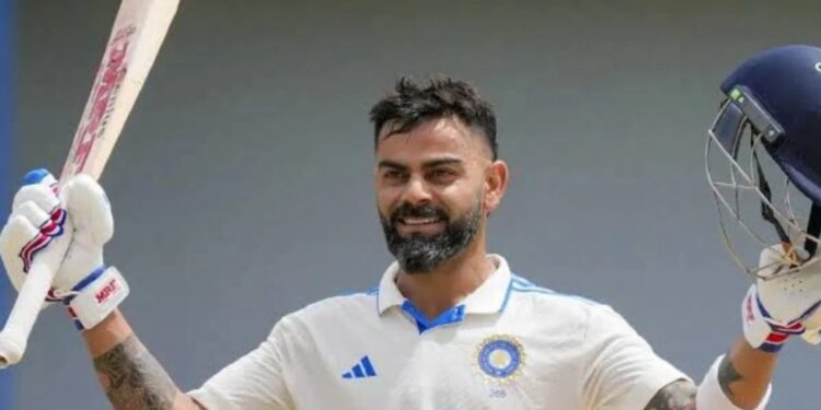 पूर्व भारत के कप्तान विराट कोहली ने क्रिकेट का परीक्षण करने के लिए विदाई दी