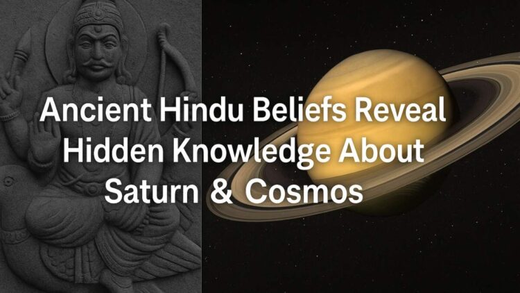 प्राचीन हिंदू मान्यताएं शनि और कॉस्मोस के बारे में छिपे हुए ज्ञान को प्रकट करती हैं