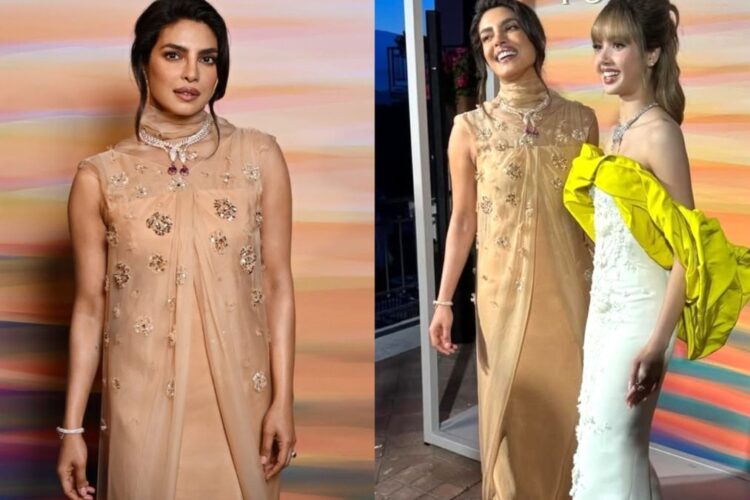 प्रियंका चोपड़ा रॉक बेज आउटफिट, नमस्ते करता है, इटली में Bvlgari इवेंट में ब्लैकपिंक के लिसा के साथ मुस्कुराहट साझा करता है - पिक्स और वीडियो अंदर!