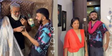 वायरल वीडियो: Biwi ka khauf! पिता, पुत्र घर में सैंस पत्नी में स्वतंत्रता का आनंद लेते हैं, यहाँ क्या होता है जब वह लौटती है