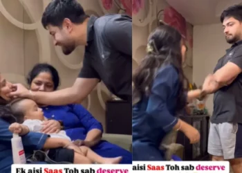 वायरल वीडियो: आदमी माँ और बच्चे के सामने पत्नी को चिढ़ाता है, माँ की सहानुभूति दृष्टिकोण ने नेटिज़ेंस को विस्मित किया