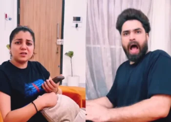 वायरल वीडियो: इंटेलिजेंट बीवी! पत्नी एक शर्त के दौरान हिस्सेदारी उठाती है, फिर मैदान छोड़ देती है, पति 10000 रुपये खो देता है