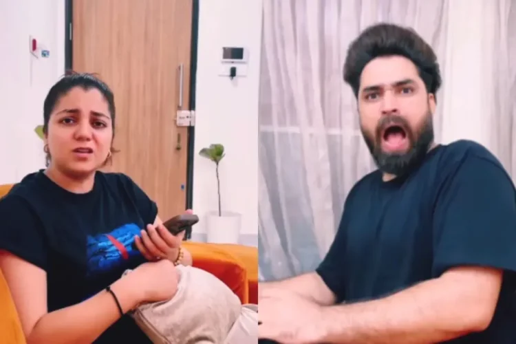 वायरल वीडियो: इंटेलिजेंट बीवी! पत्नी एक शर्त के दौरान हिस्सेदारी उठाती है, फिर मैदान छोड़ देती है, पति 10000 रुपये खो देता है