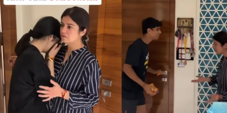 वायरल वीडियो: कंट्रास्ट! लड़कियों बनाम लड़कों की प्रतिक्रिया बोर्ड के परिणाम वायरल, जाँच करें