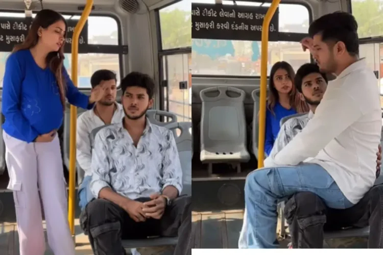 वायरल वीडियो: गर्भवती महिला आदमी को बस में सीट खाली करने के लिए कहती है; उसकी अशिष्ट कार्रवाई एक और व्यक्ति को नाराज करती है, यह वही है जो वह आगे करता है