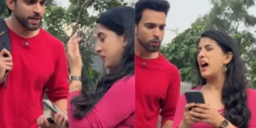 वायरल वीडियो: गर्ल लेक्चर बॉय को अंग्रेजी के बजाय हिंदी में बोलने के लिए, जब वह नंबर बोलता है, तो वह क्लूलेस, रिएक्शन वायरल है