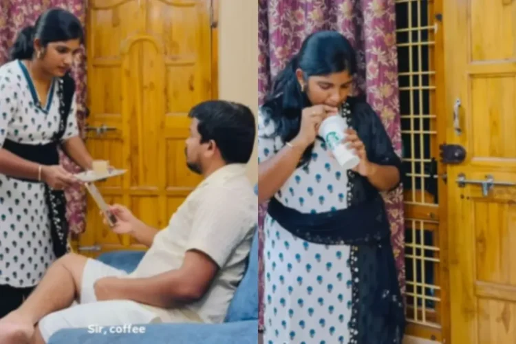 वायरल वीडियो: घर के मालिक ने नौकरानी को एक कप कॉफी तैयार करने के लिए कहा, वह तब खुद के लिए अंतर्राष्ट्रीय ब्रांड का आदेश देती है, मालिक की प्रतिक्रिया वायरल