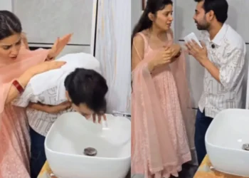 वायरल वीडियो: पति उल्टी, पत्नी गर्भावस्था किट प्राप्त करने के लिए दौड़ती है, अविश्वास में नेटिज़ेंस